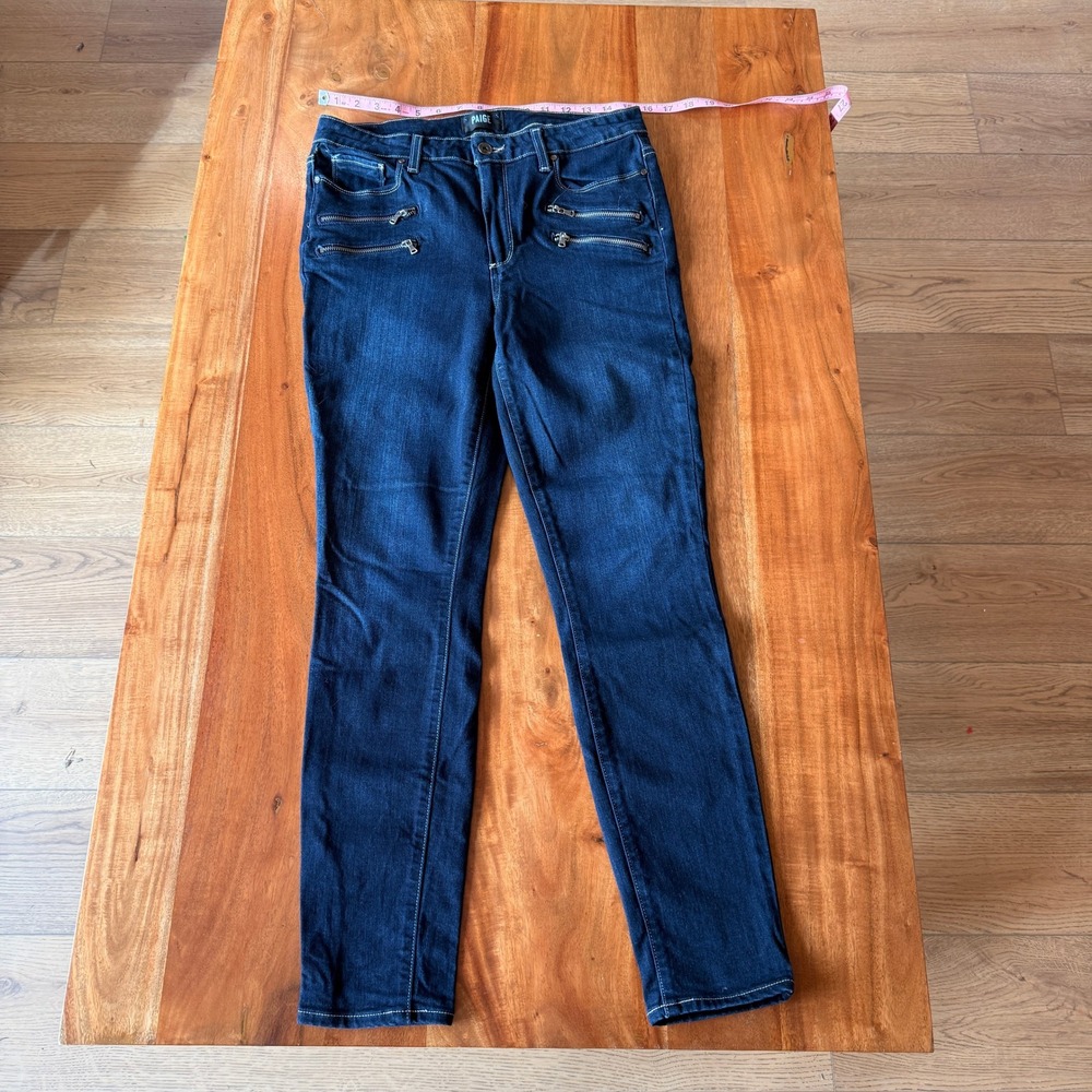 Paige Women's Blue "High Rise Edgemont" Jeans Size 31